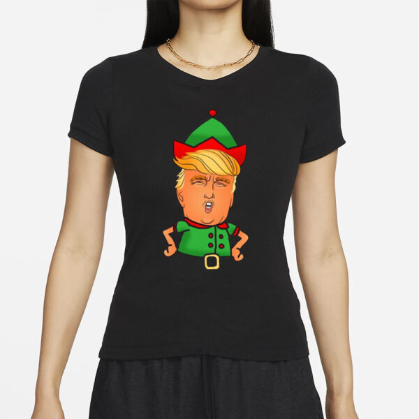 Trump christmas shirt, Donald Trump Christmas Elf T-Shirt