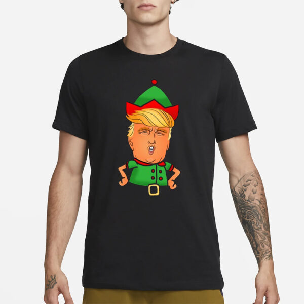 Trump christmas shirt, Donald Trump Christmas Elf T-Shirt3