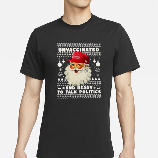 political Xmas shirt, republican Christmas Shirt, MAGA Santa T-Shirt2