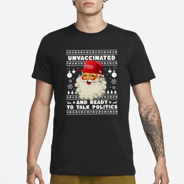 political Xmas shirt, republican Christmas Shirt, MAGA Santa T-Shirt3