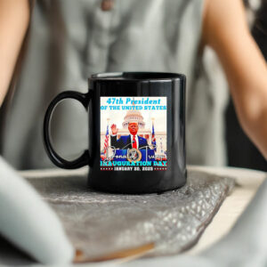 47th president of the US Donald Trump Inauguration Day Mug