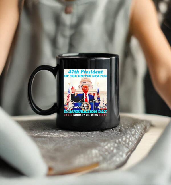 47th president of the US Donald Trump Inauguration Day Mug