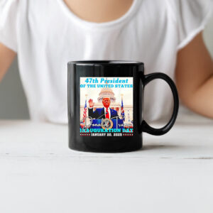 47th president of the US Donald Trump Inauguration Day Mug