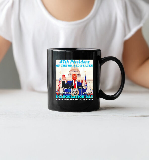 47th president of the US Donald Trump Inauguration Day Mug