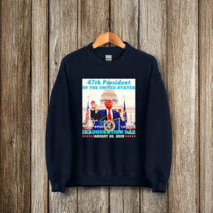 47th president of the US Donald Trump Inauguration Day Shirt