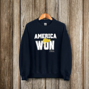 America Won Trump Hair T-Shirt