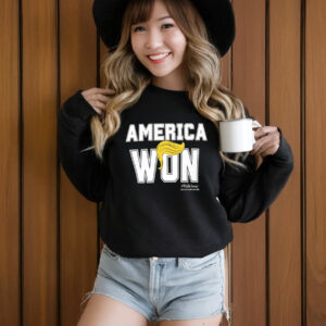 America Won Trump Hair T-Shirt