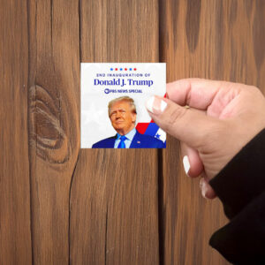 Commemorate the 2nd Inauguration of Donald J. Trump with this Exclusive Sticker ,Car Magnet