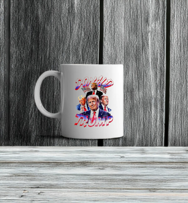 Donald TRump 47th 4x picture collage Mug