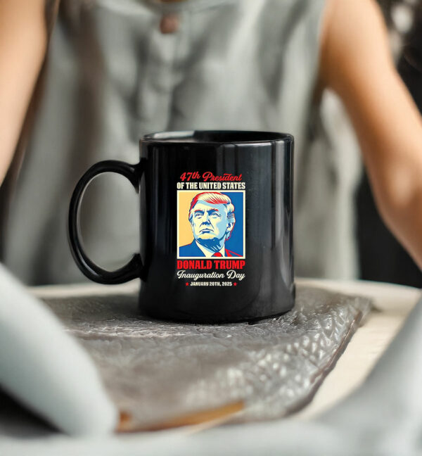 Donald Trump 47th President of the United States Inauguration Party Crew Mug