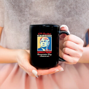 Donald Trump 47th President of the United States Inauguration Party Crew Mug