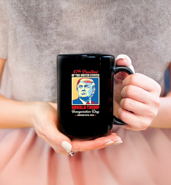 Donald Trump 47th President of the United States Inauguration Party Crew Mug