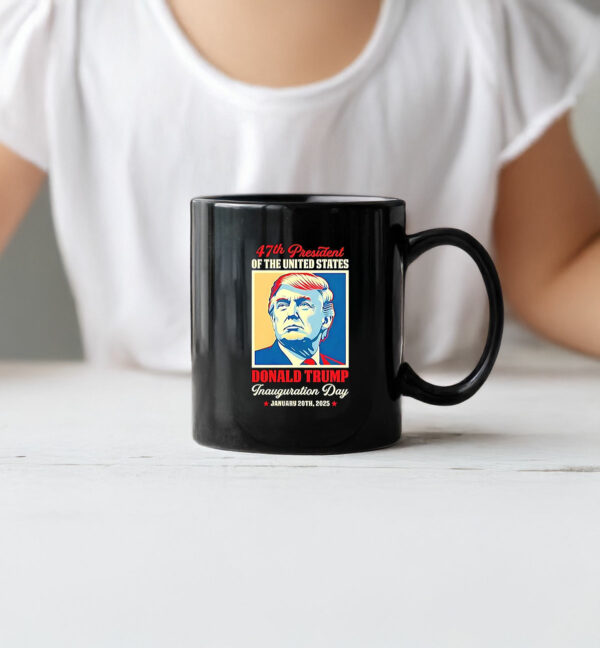 Donald Trump 47th President of the United States Inauguration Party Crew Mug