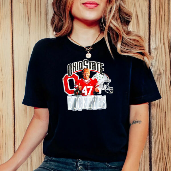 Donald Trump Ohio State Buckeyes 2025 National Champions T-Shirt