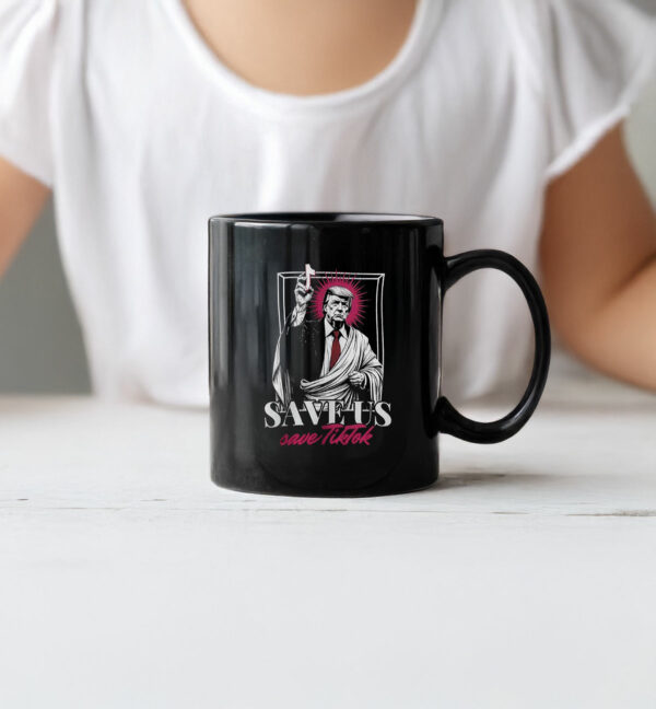 Donald Trump Save Us Save Tiktok 2025 Mug