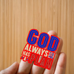 God Always Has A Plan Trump Sticker ,Car Magnet