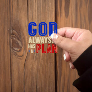 God Always Has A Plan Trump Sticker ,Car Magnet