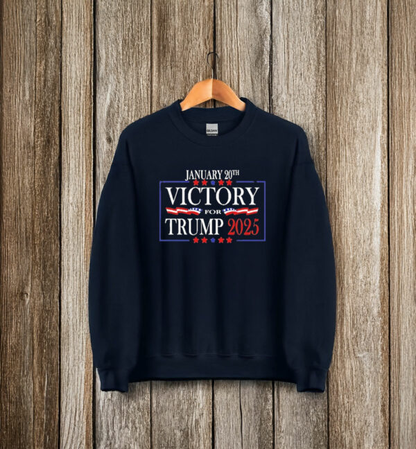 January 20th Victory For Trump 2025 T-Shirt