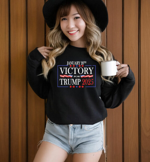 January 20th Victory For Trump 2025 T-Shirt