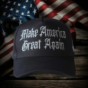 Make America Great Again Hat Dark Gothic