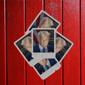 Nice Trump 47 Rises Inauguration Photo Of Donald Trump Sticker ,Car Magnet