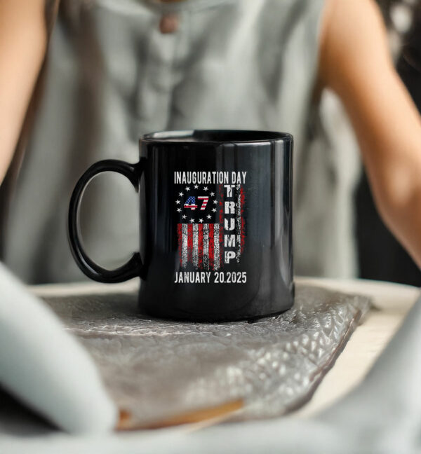 President Donald Trump Inauguration Day 2025 47 Th Flag Mug