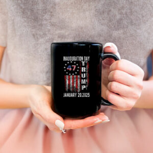 President Donald Trump Inauguration Day 2025 47 Th Flag Mug