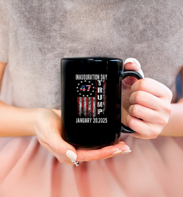 President Donald Trump Inauguration Day 2025 47 Th Flag Mug