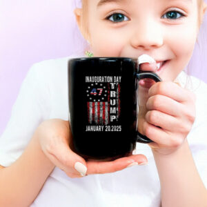 President Donald Trump Inauguration Day 2025 47 Th Flag Mug