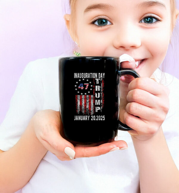 President Donald Trump Inauguration Day 2025 47 Th Flag Mug