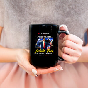 President Donald Trump Inauguration Day 2025 47Th Usa Flag Mugs