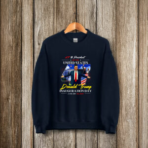 President Donald Trump Inauguration Day 2025 47Th Usa Flag T-Shirts