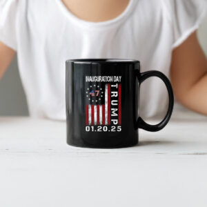 President Donald Trump Inauguration Day 2025 Memorabilia Flag Mug