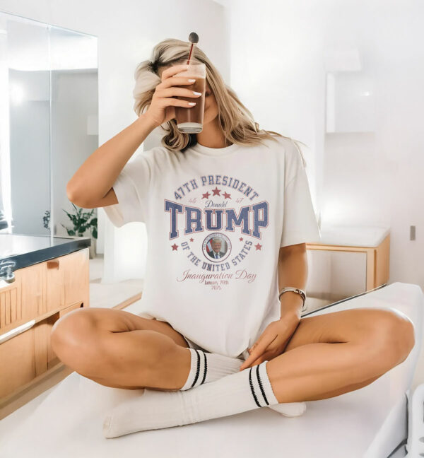 President Trump 45 47 Inauguration Day T-Shirt