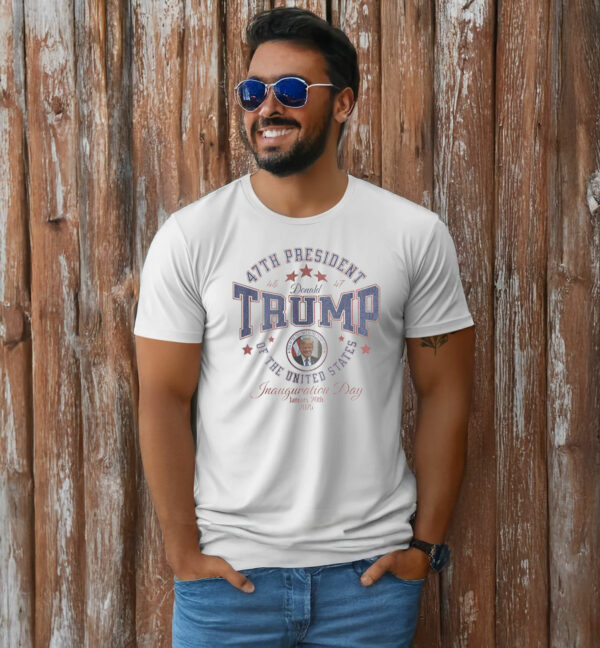 President Trump 45 47 Inauguration Day T-Shirt