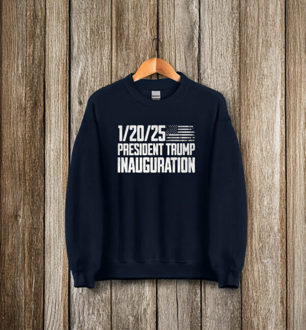 1/20/25 President Trump 47 Inauguration Patriotic USA Premium T-Shirt