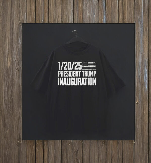 1/20/25 President Trump 47 Inauguration Patriotic USA Premium T-Shirt