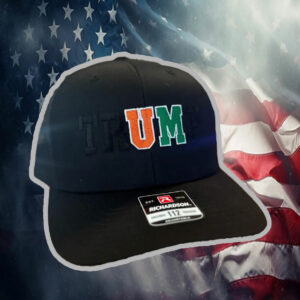 TRUMP MAGA University of Miami Blacked Out Hat