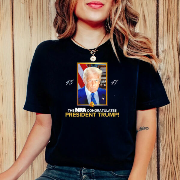 The NRA Congratulates President Trump T-Shirt