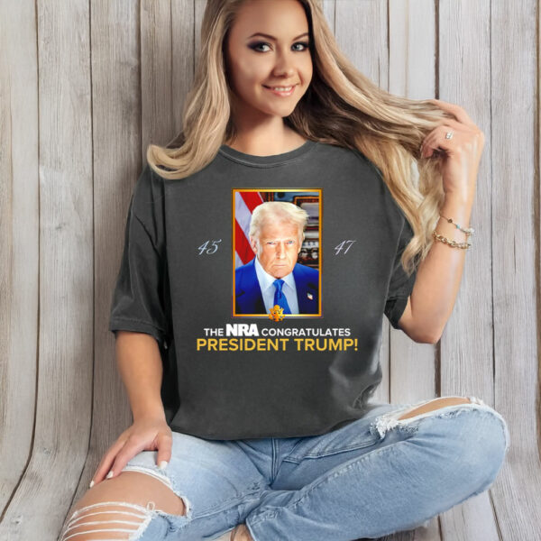 The NRA Congratulates President Trump T-Shirt