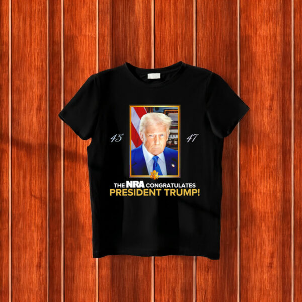 The NRA Congratulates President Trump T-Shirt