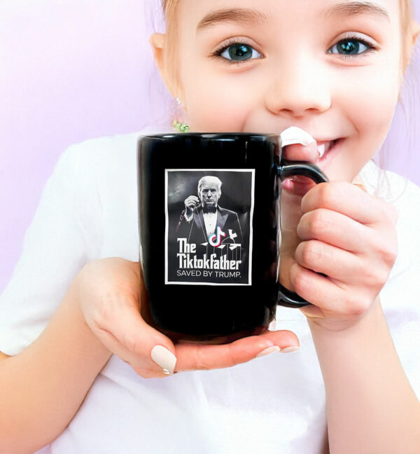 The Tiktokfather Saved By Trump 2025 Mug