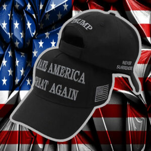 Trump 2025 45-47 Hat MAGA Black