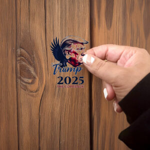 Trump 2025 The Comeback Sticker ,Car Magnet