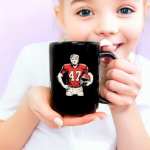 Trump American Football 47 God Bless Mug