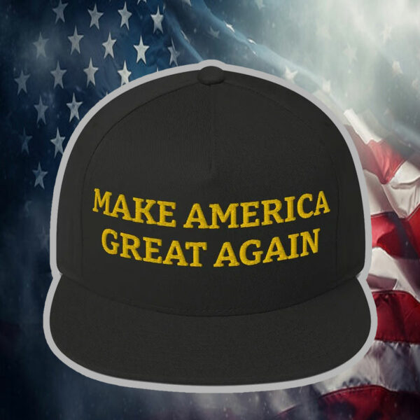 Trump Dark Maga hat - Gold Black Edition Dark MAGA