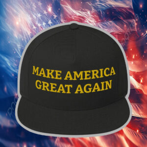 Trump Dark Maga hat - Gold Black Edition Dark MAGA