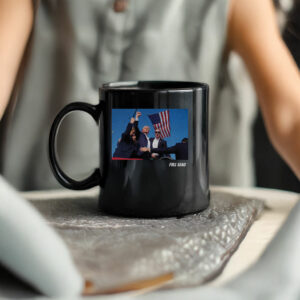 Trump Fight Black Mug