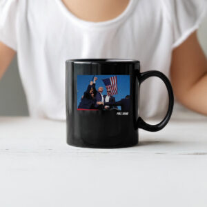 Trump Fight Black Mug