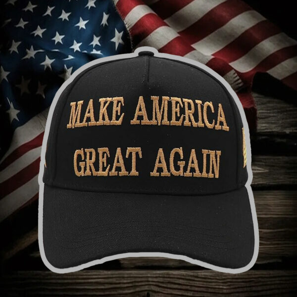 Trump MAGA 2025 Gold Hat